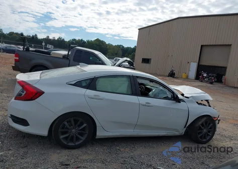 2019 Honda Civic Ex from USA, damaged, VIN JHMFC1F36KX007455